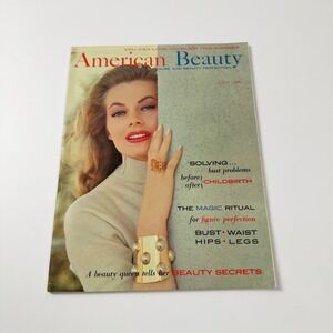 American Beauty Magazine July 1956 Vintage 1950s Ads Mid Century